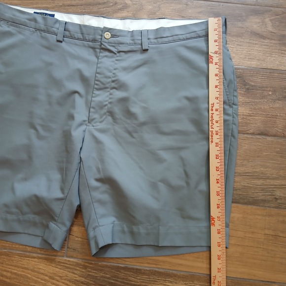 Polo Ralph Lauren Shorts Mens 42 Grey Golf Performance Stretch Flat Front - Picture 4 of 10